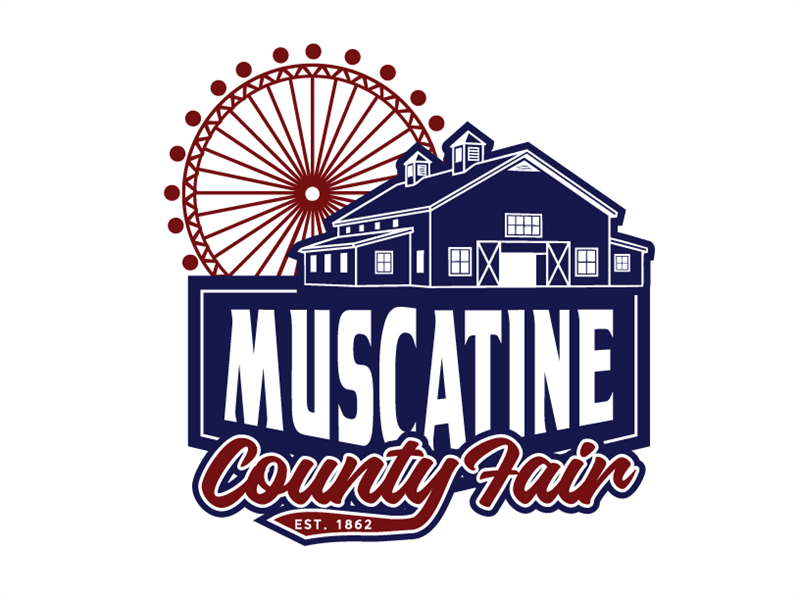 Logo for Muscatine County Fair 2026